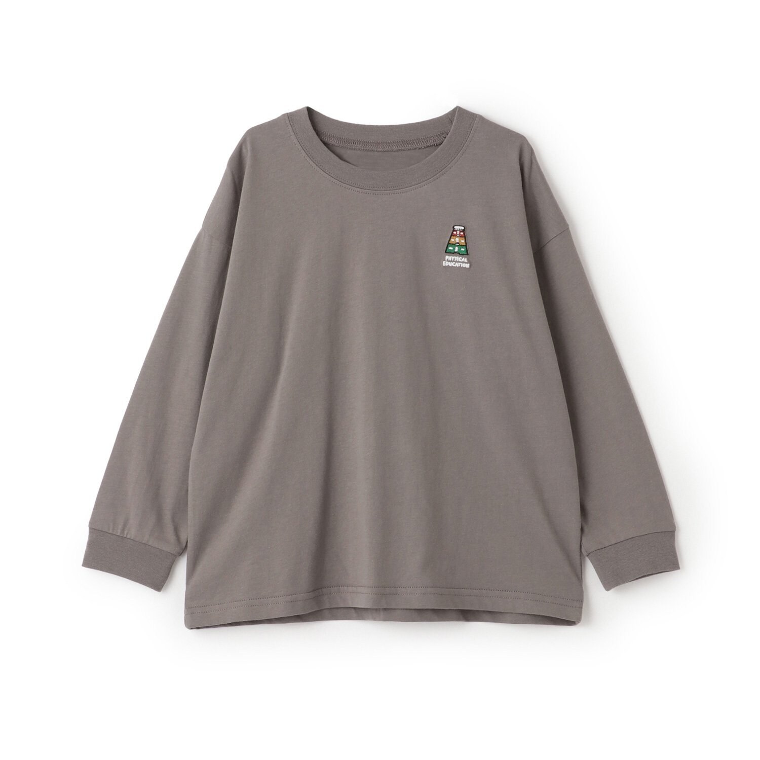 【綿100】【365D.】サブジェクト刺繍ロンT