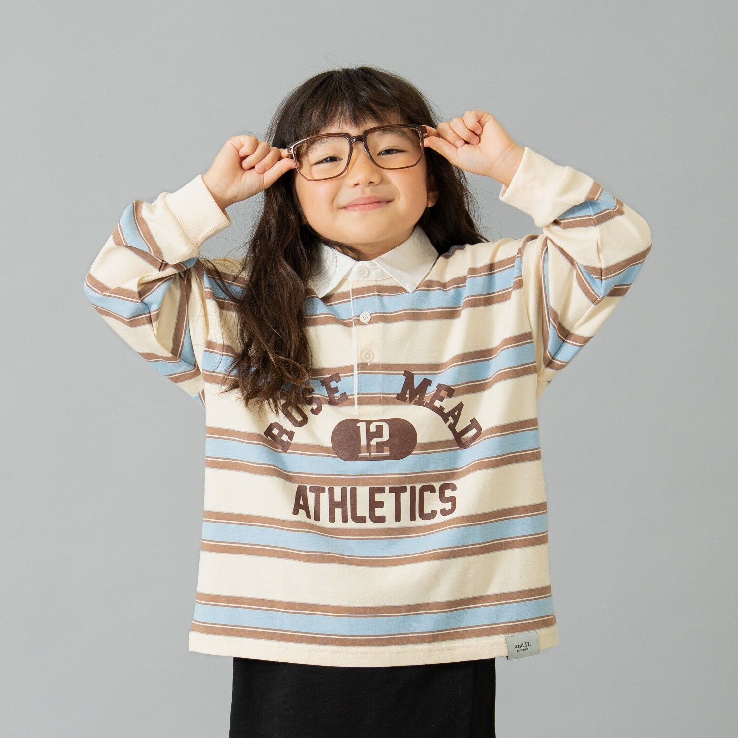 【男女リンク】カレッジプリントラガーロンT