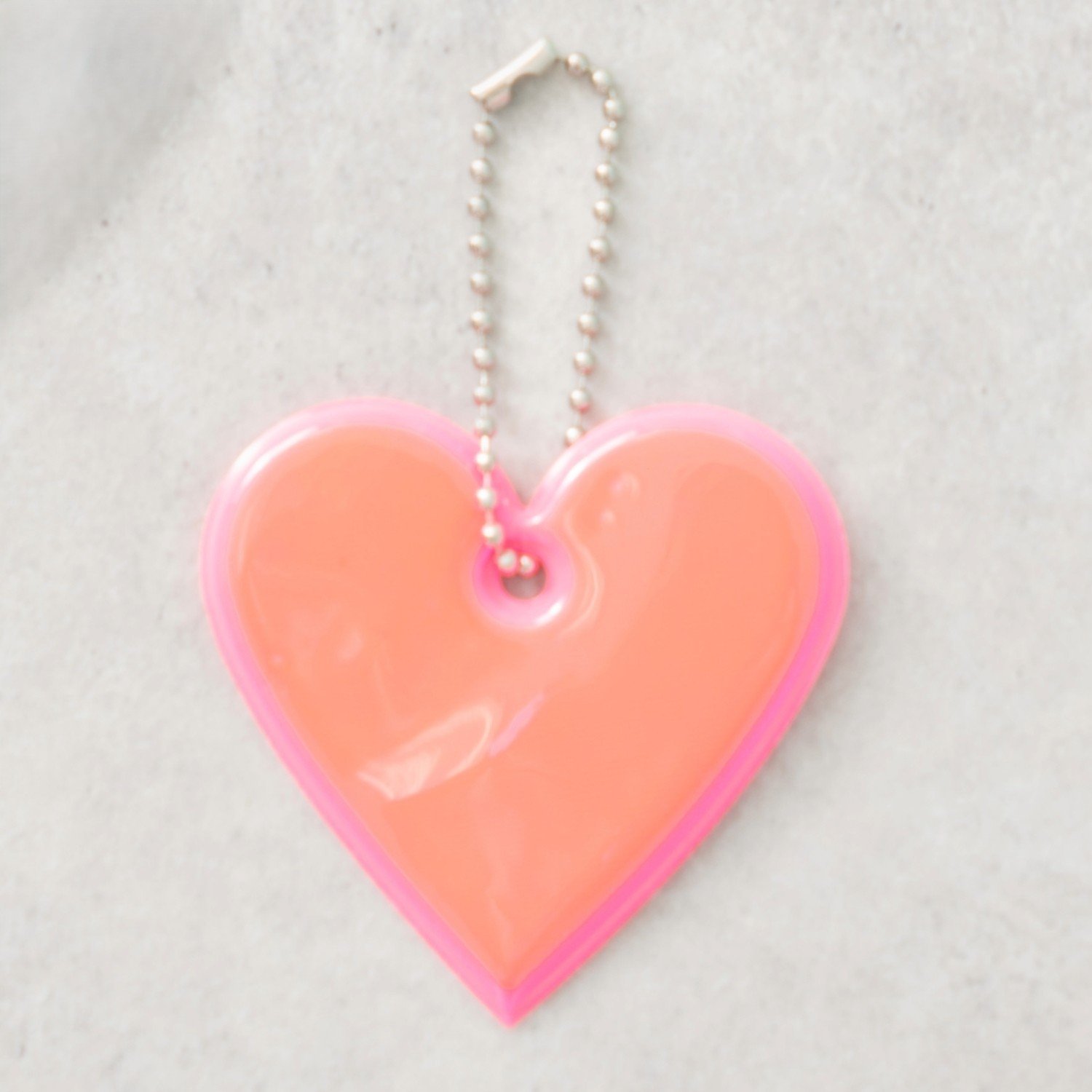 ピカッとあんしんハートリフレクターチャーム