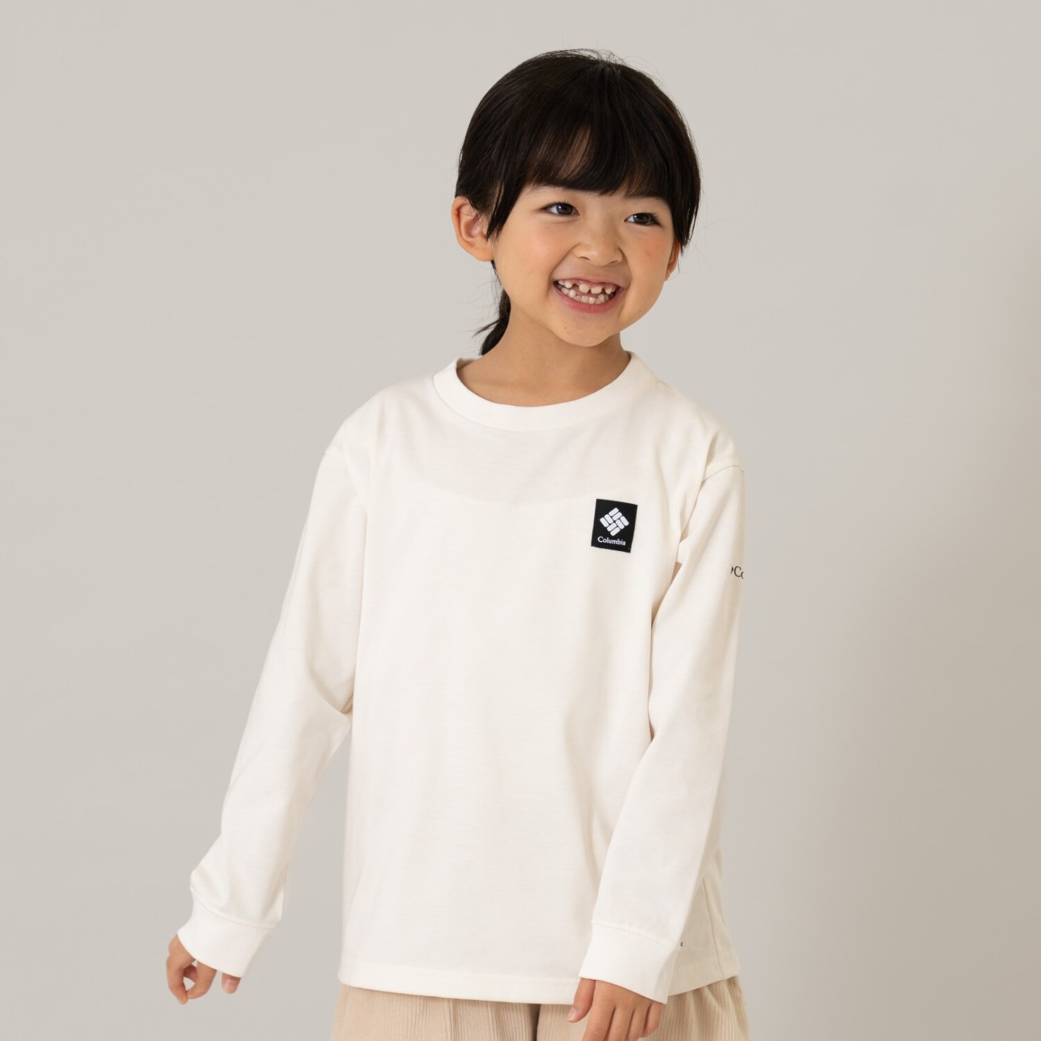 【Columbia】KidsバックグラフィックロンT