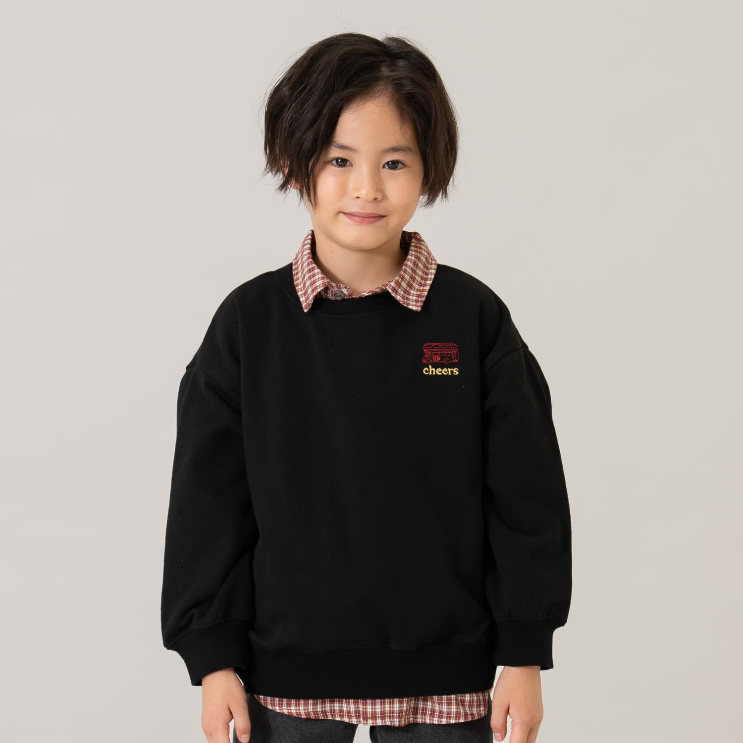 【親子リンク】【365D.】スウェットシティアイコン刺繍ワイドプルオーバー