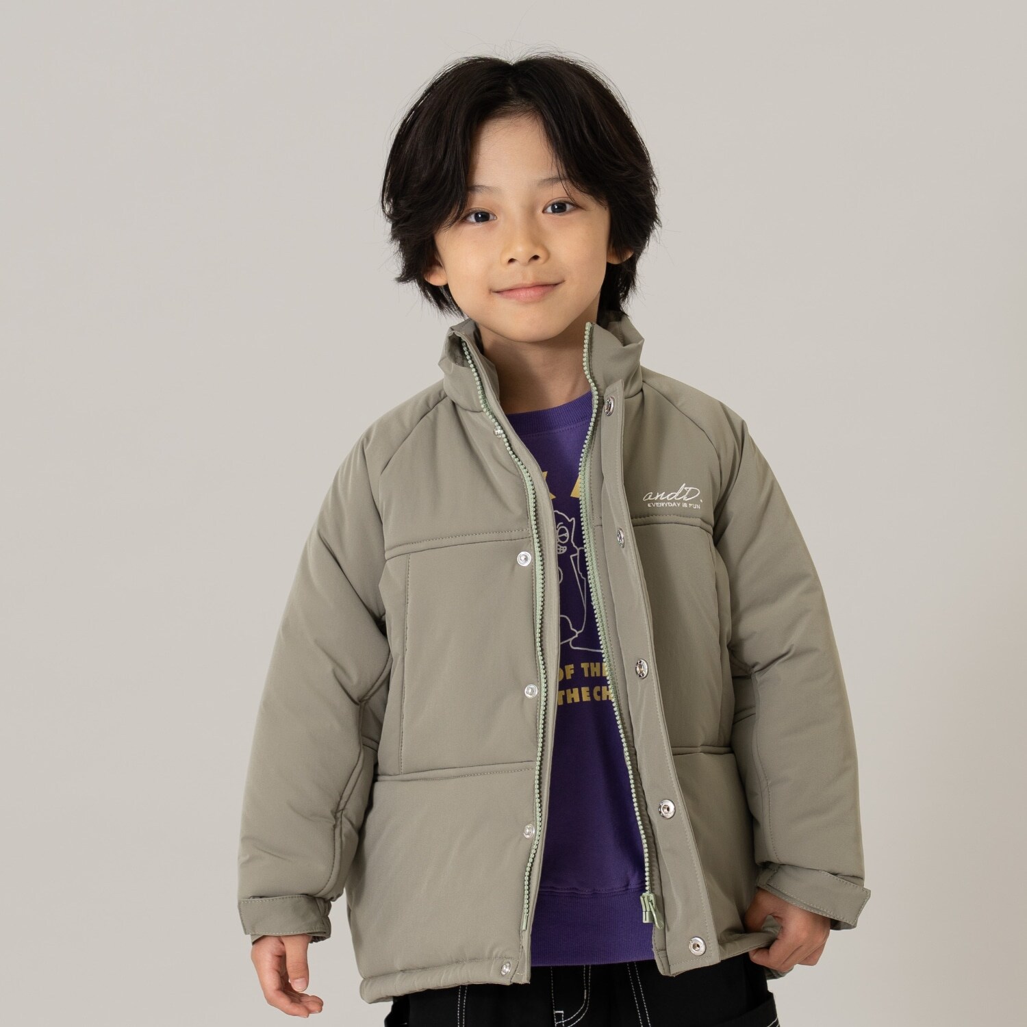 中綿ブルゾン/アウター/あったか