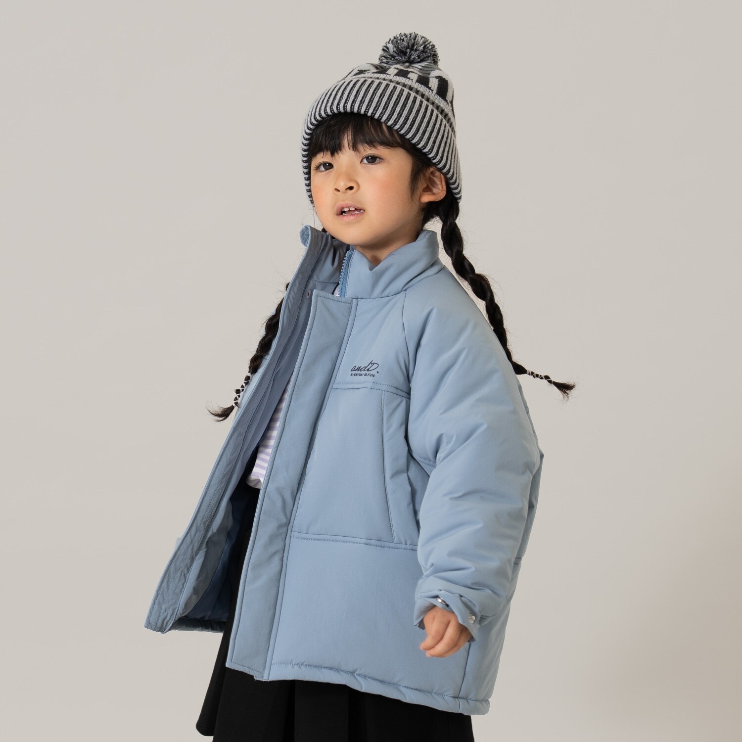 中綿ブルゾン/アウター/あったか