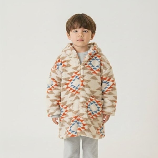 ふわもこフリースパーカー