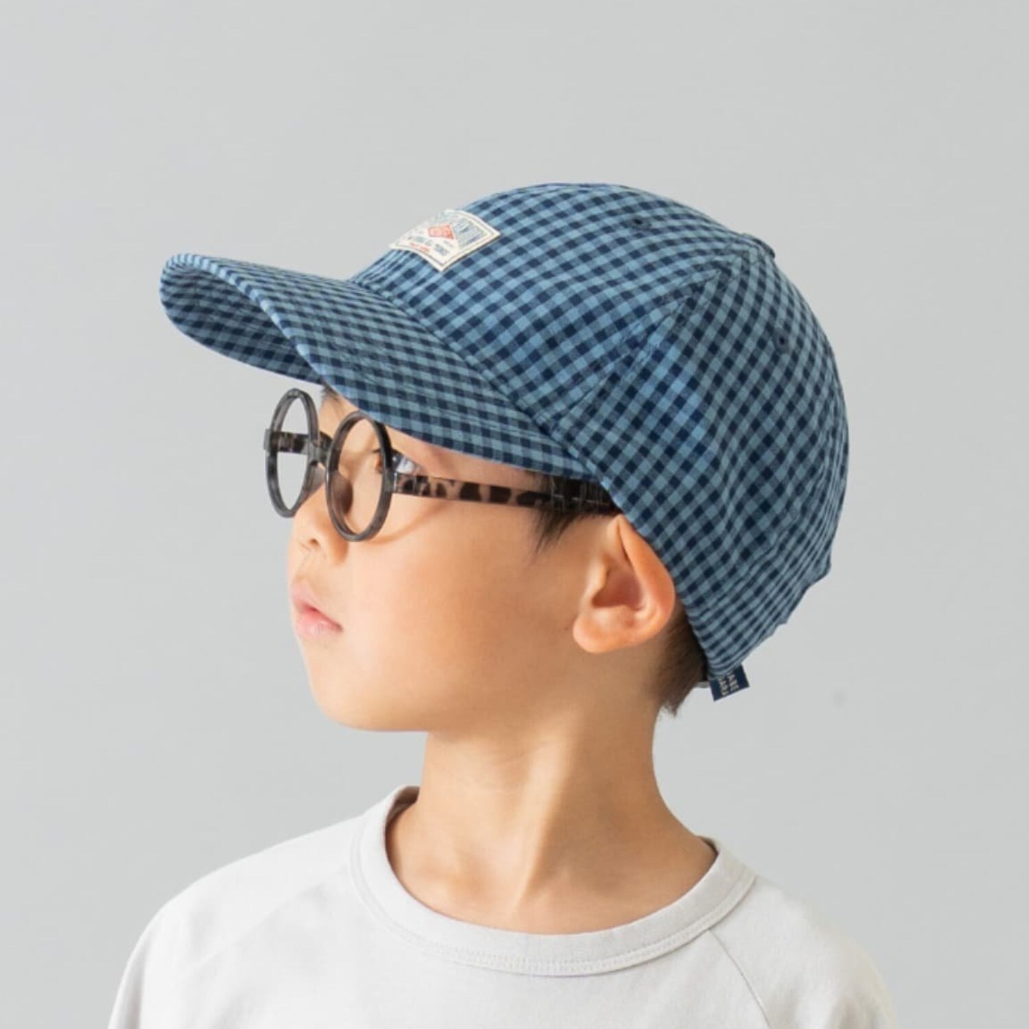 カラーギンガムキャップ