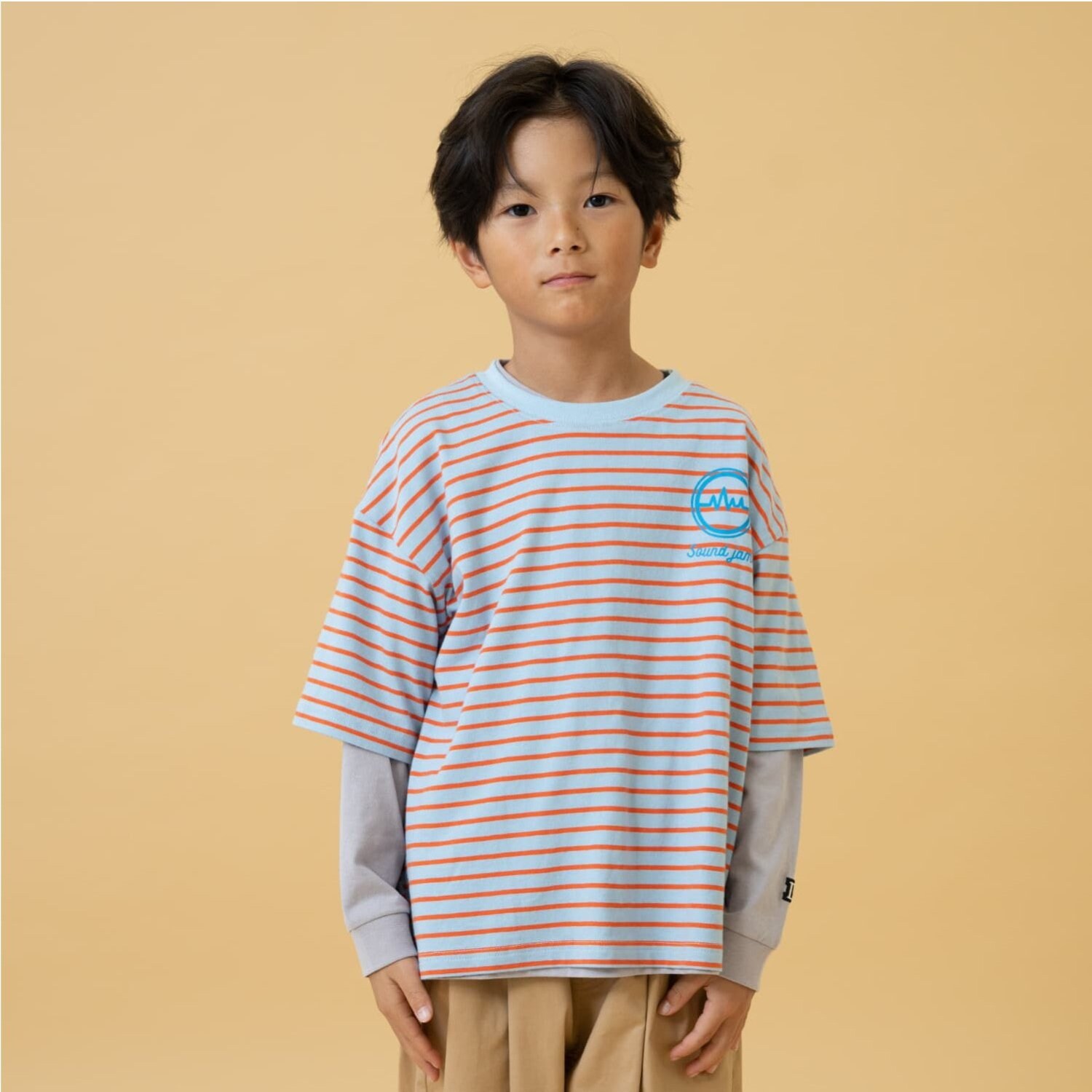 【2Pセット】3WAYプリントTシャツ