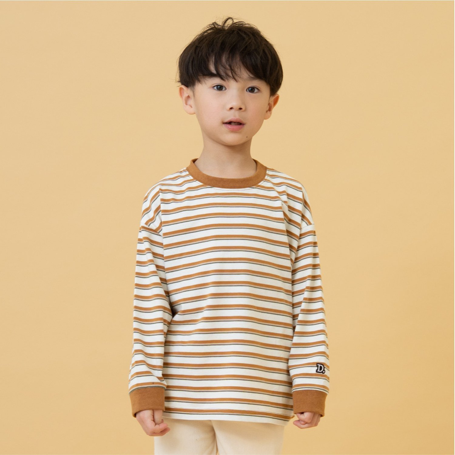 【365D】アソートマルチボーダーロンT