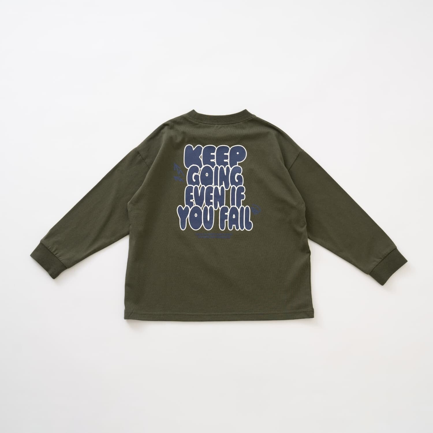 【親子リンク】【綿100%】【365D】ストリートロゴロンT