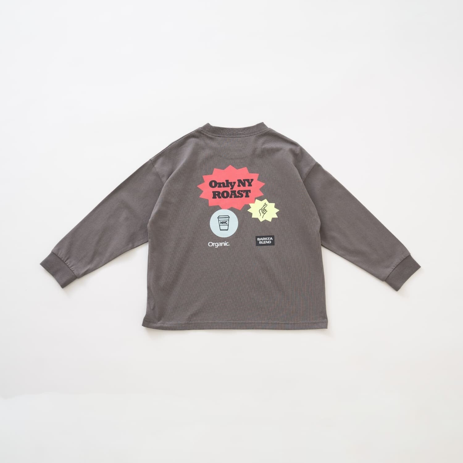 【親子リンク】【綿100%】【365D】ストリートロゴロンT