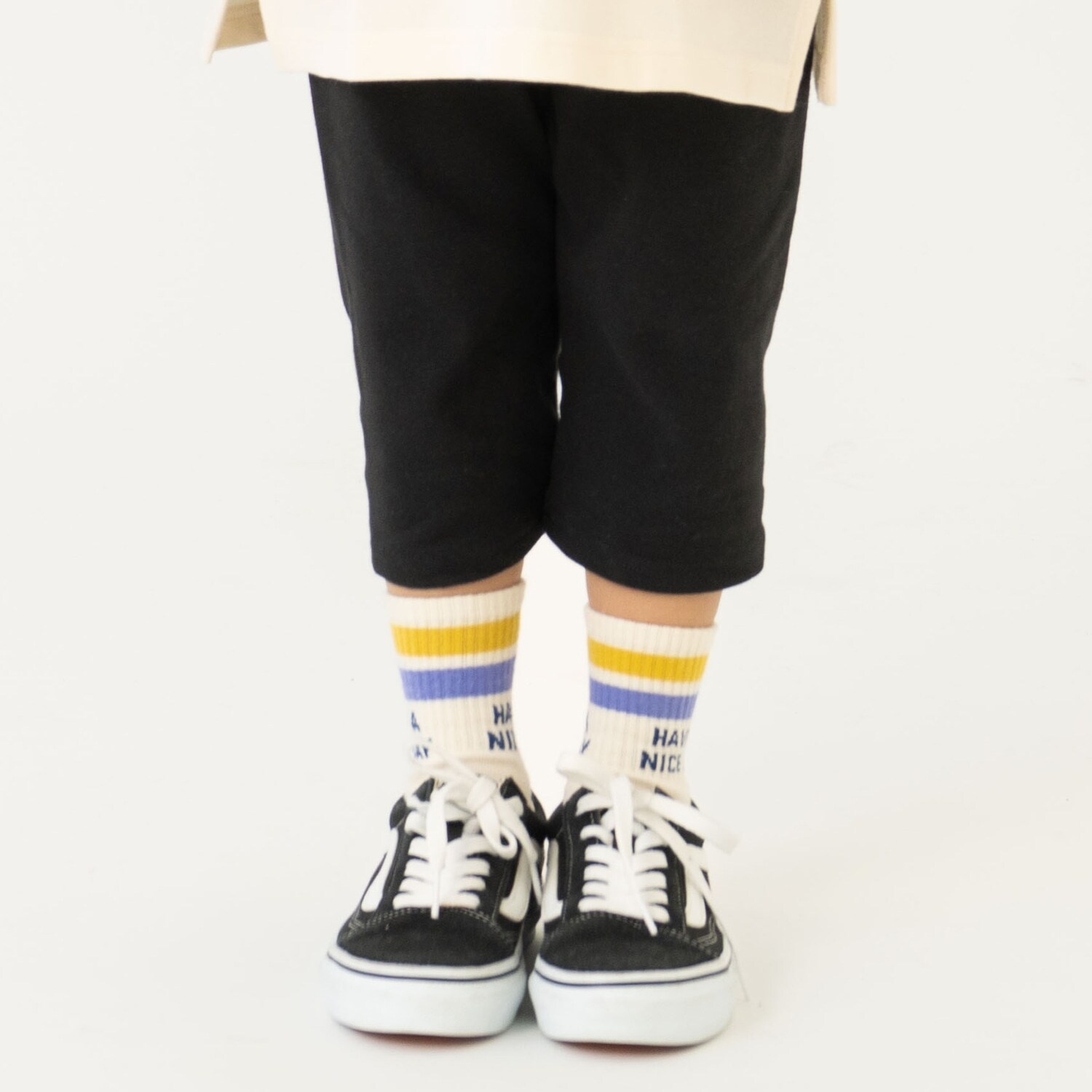 【365D】防汚加工フライス6分丈レギンス