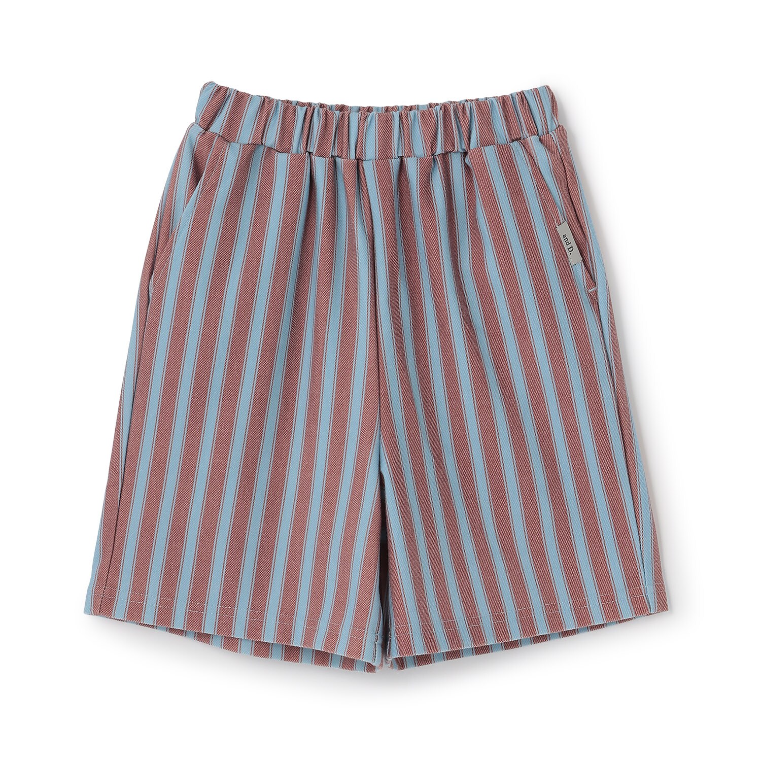 のびっとカットツイル柄ショートパンツ
