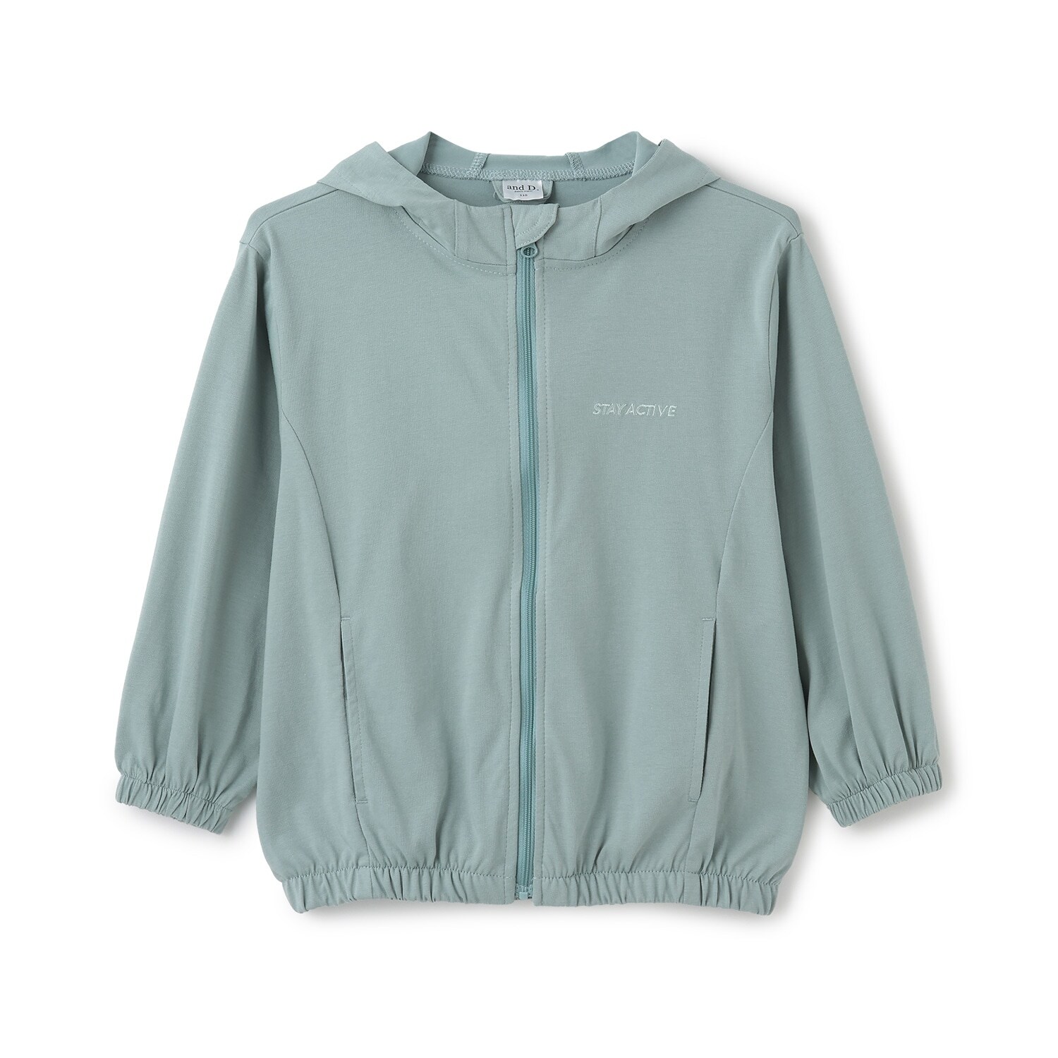 【接触冷感】【UVカット】ジップパーカー