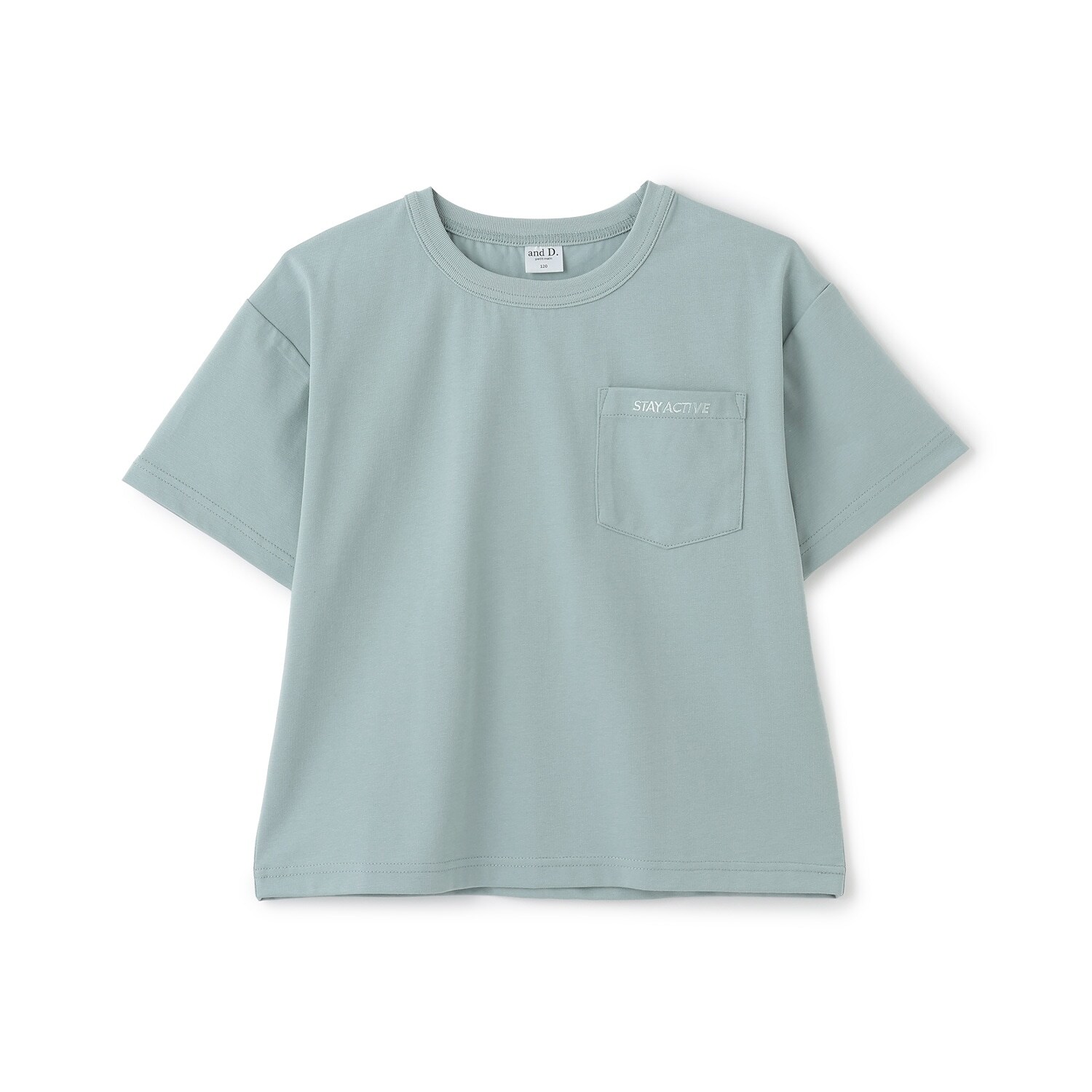 【接触冷感】【UVカット】ポケット半袖T