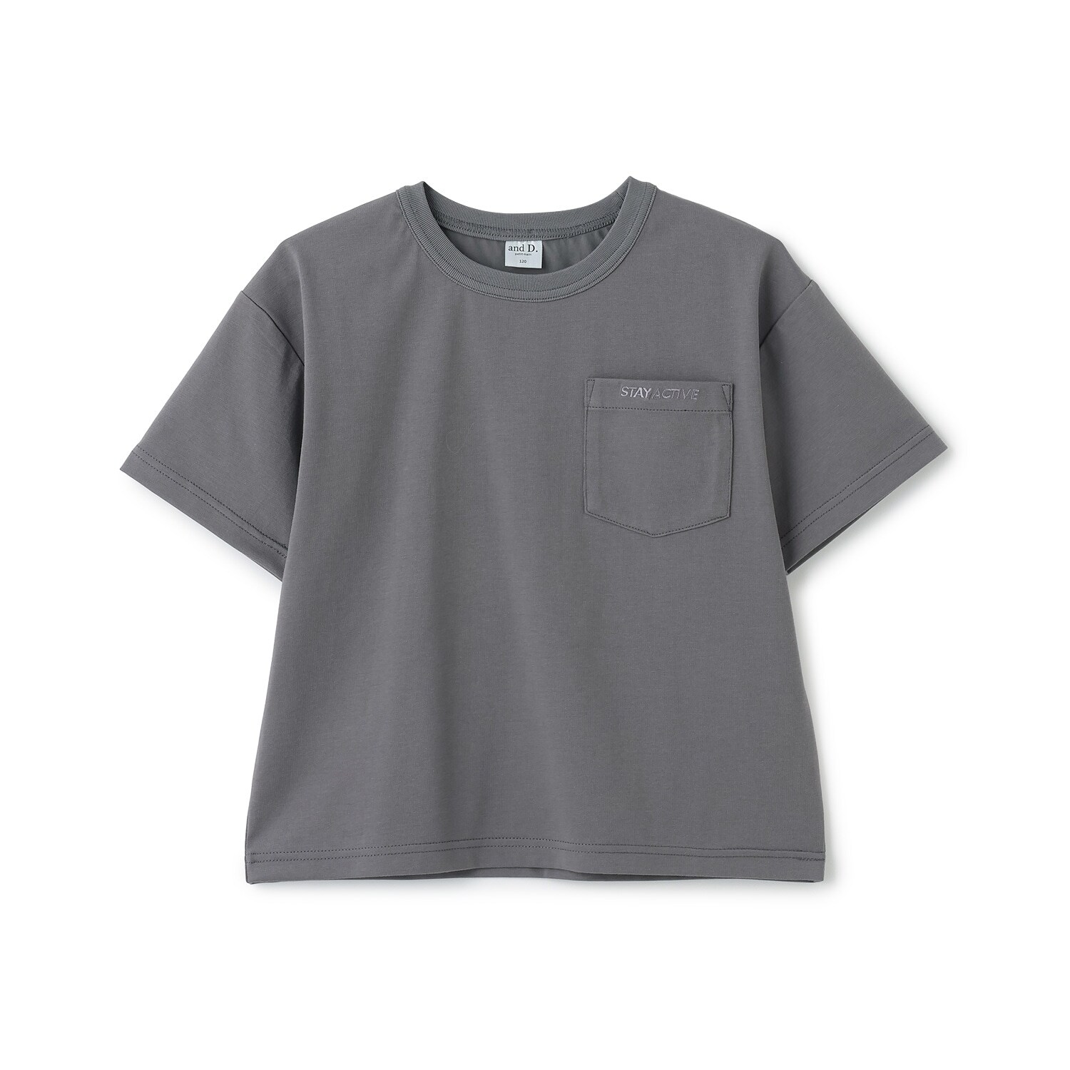 【接触冷感】【UVカット】ポケット半袖T