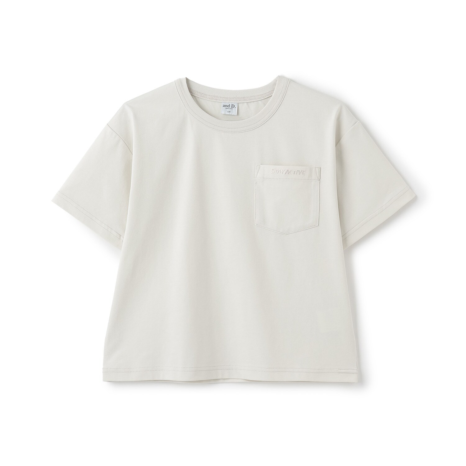 【接触冷感】【UVカット】ポケット半袖T