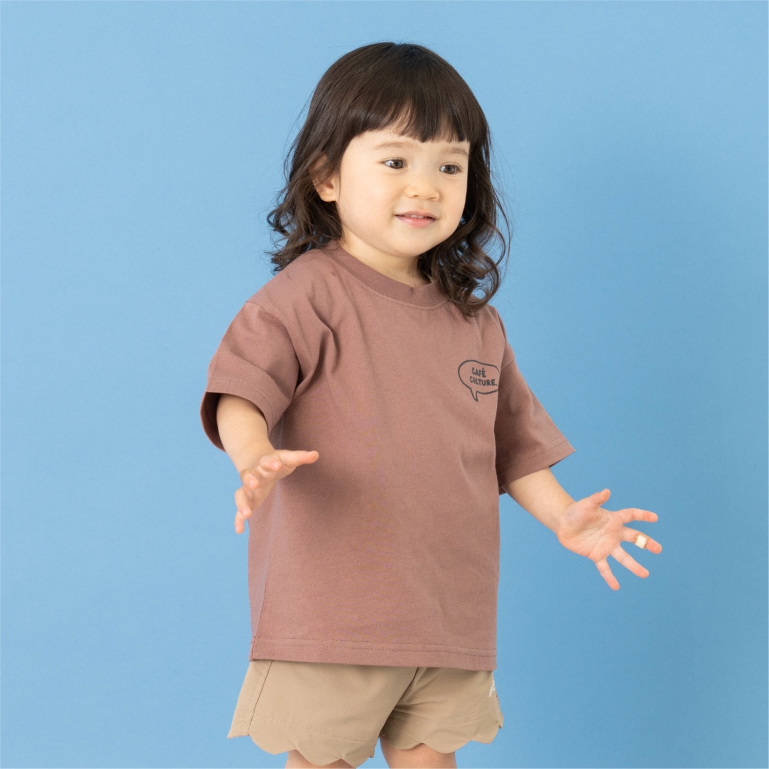 【綿100】【365D.】YUMMY半袖Tシャツ