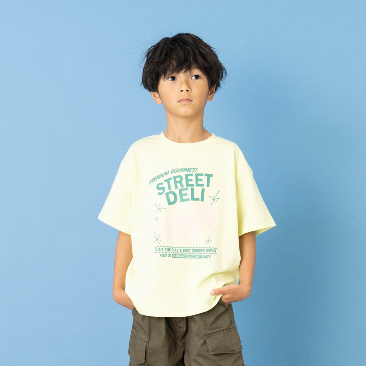 【綿100】【365D.】YUMMY半袖Tシャツ