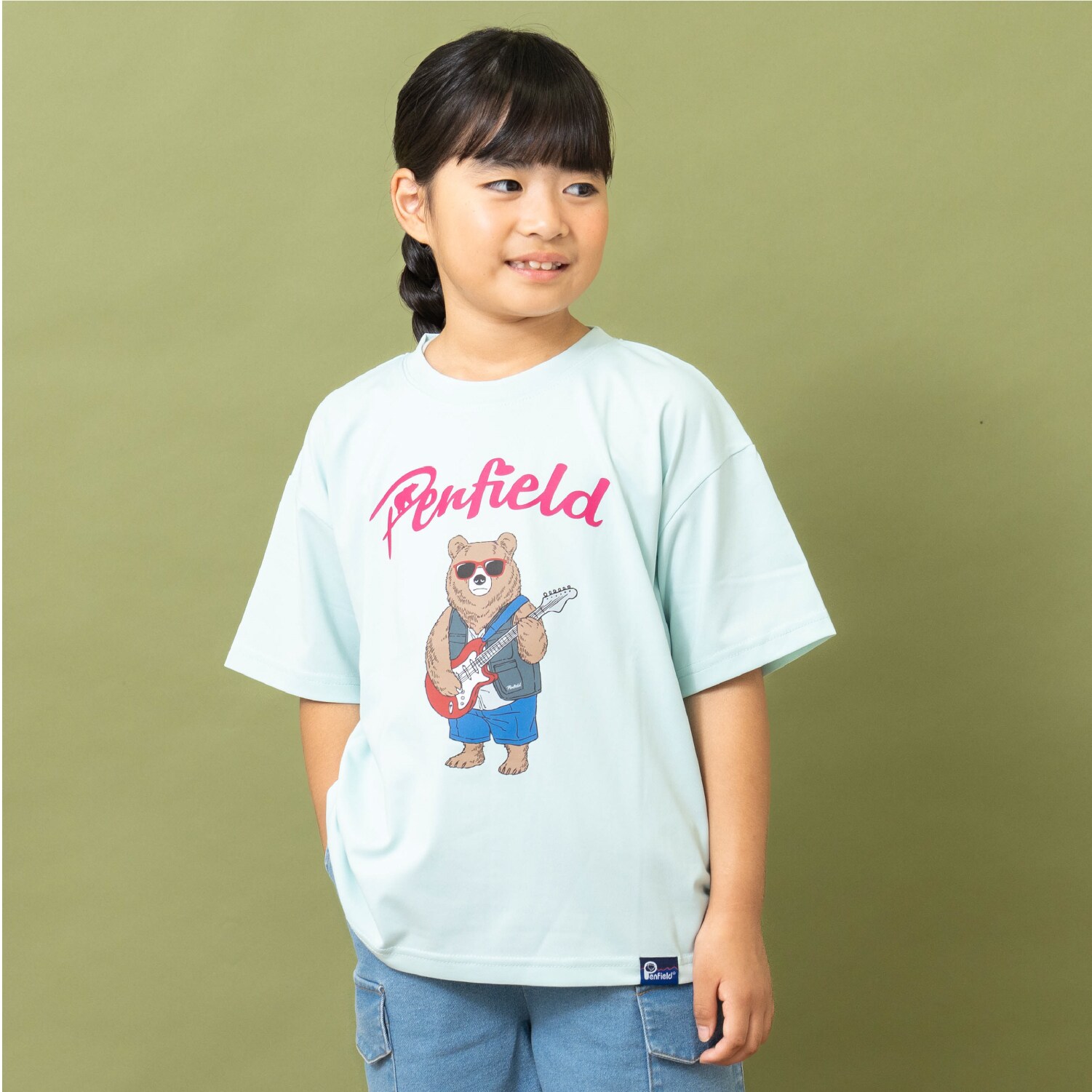 【Penfield】【親子リンク】【接触冷感】キッズアソートベア半袖Tシャツ