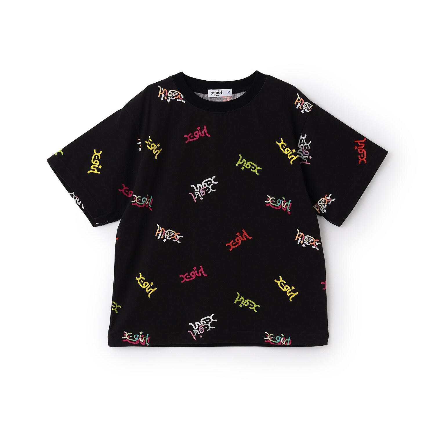 【人気商品再入荷】【直営店で取り扱い無し】ミルズロゴ総柄半袖Tシャツ