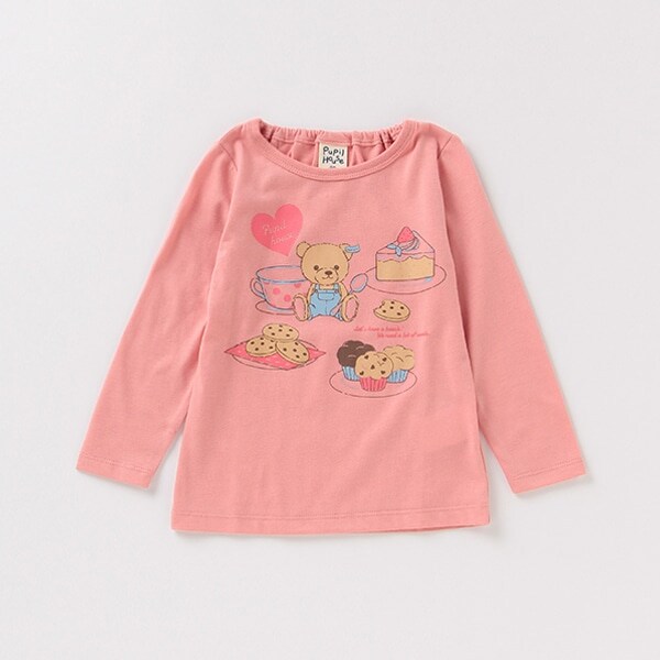 スイーツクマさんプリントTシャツ