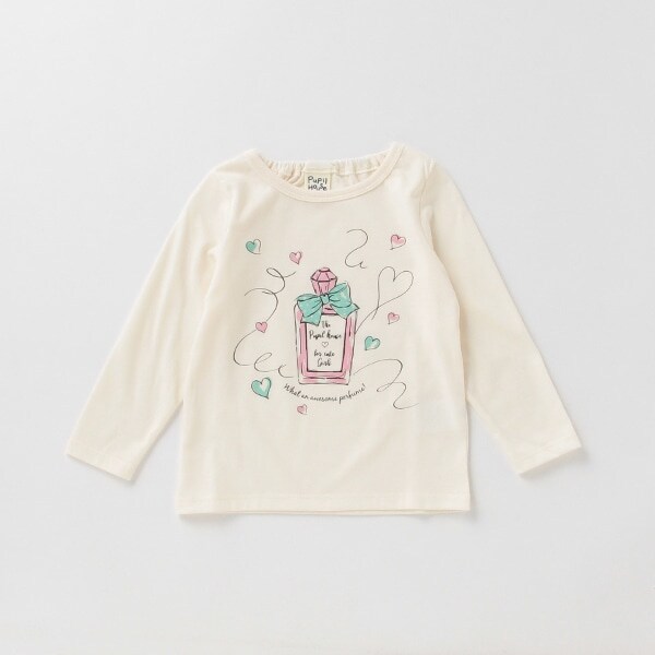 コロンリボンプリントTシャツ