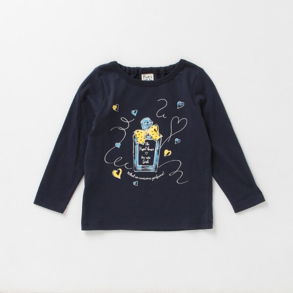 コロンリボンプリントTシャツ