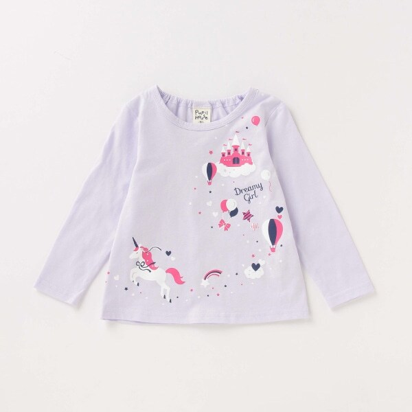 ユニコーンプリントTシャツ