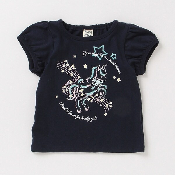 ユニコーンプリントTシャツ