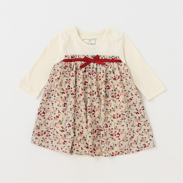 花ドッキングロンパース