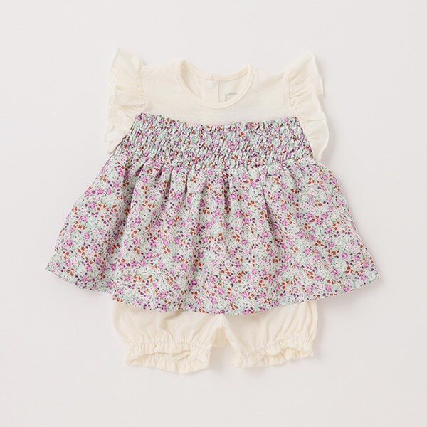 花柄チュニック＋ブルマセット