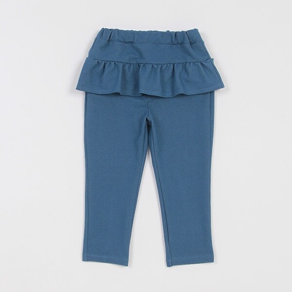 腰フリルカットデニム