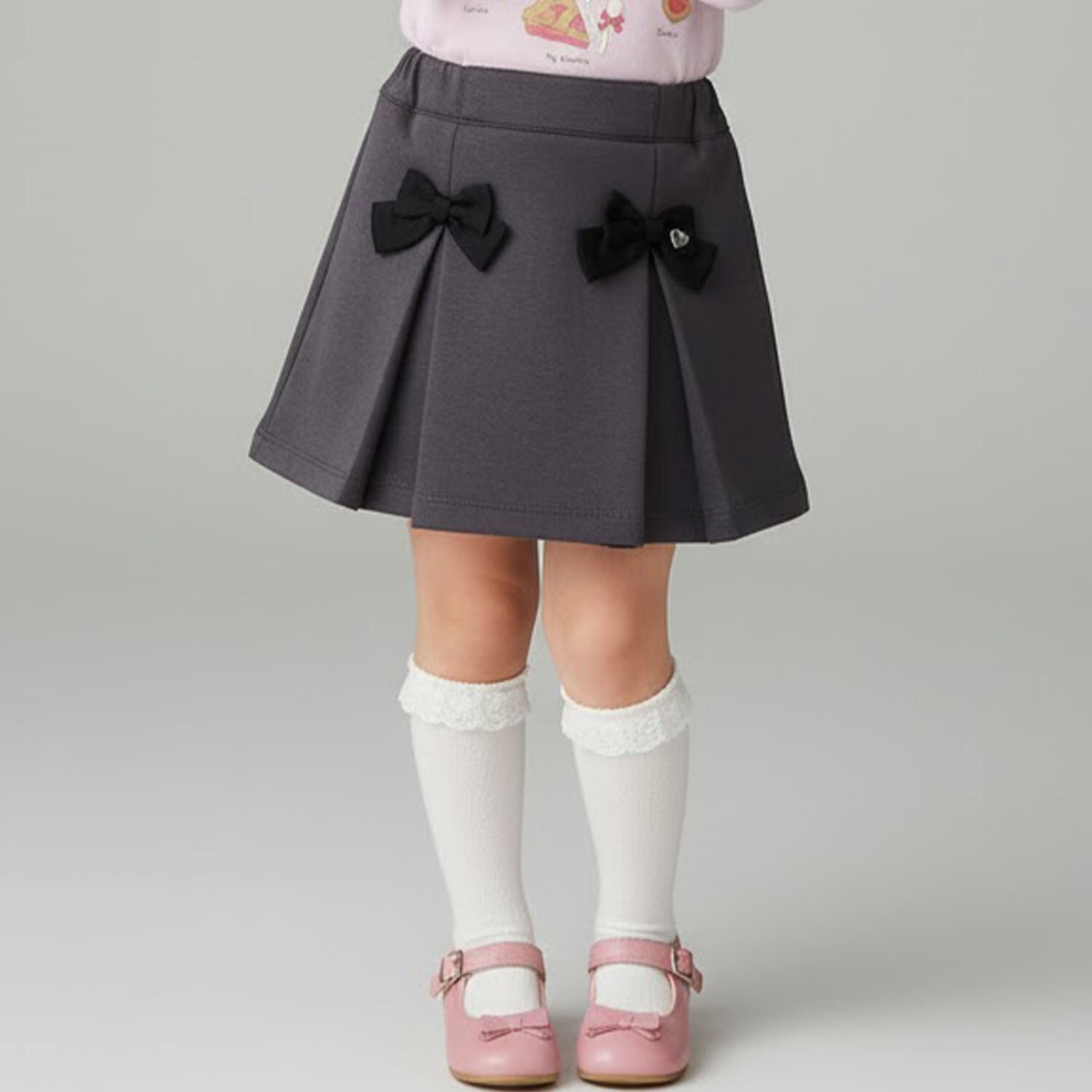 リボンプリーツスカパン