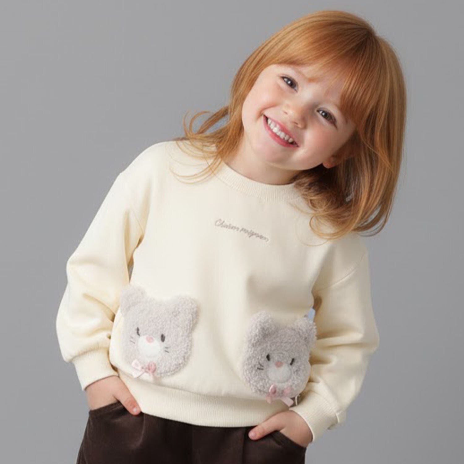 ねこポケット風トレーナー