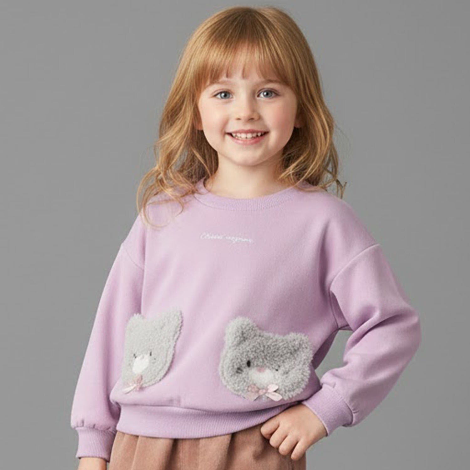 ねこポケット風トレーナー