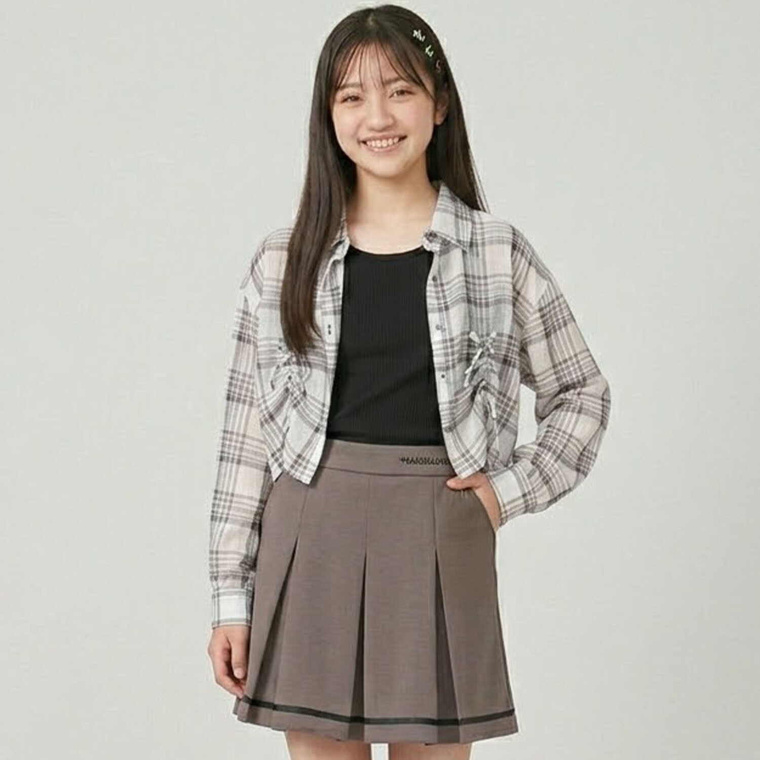 【milky coast】ボックスプリーツスカート