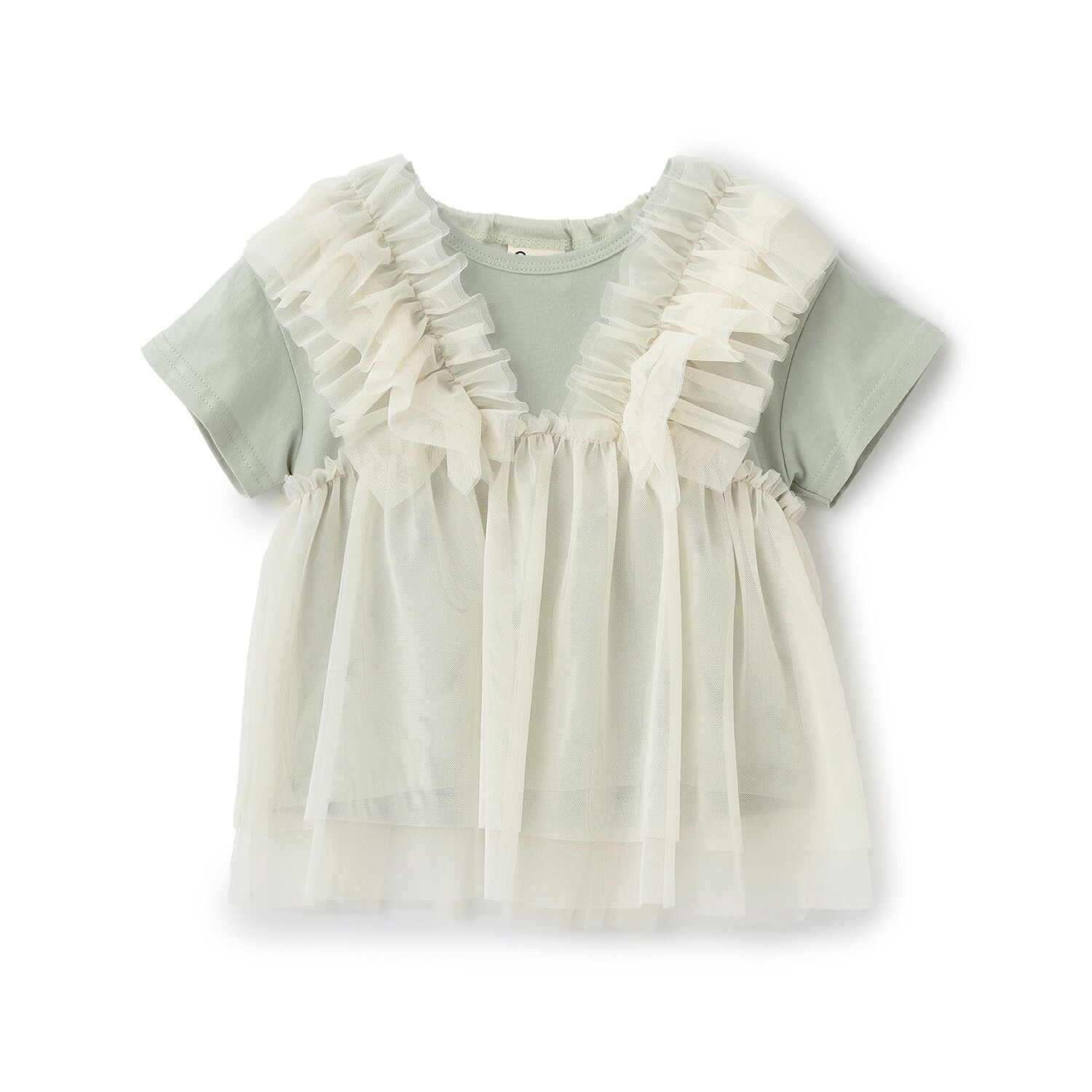 チュールビスチェドッキングTシャツ