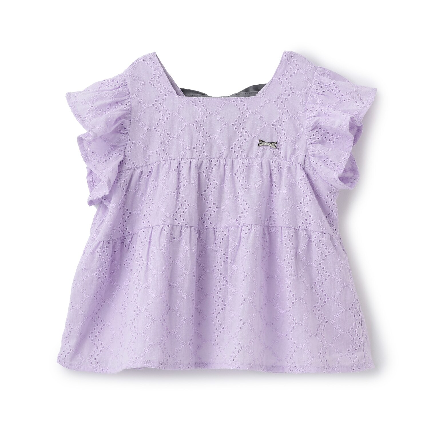 バイカラーリボンチュニック