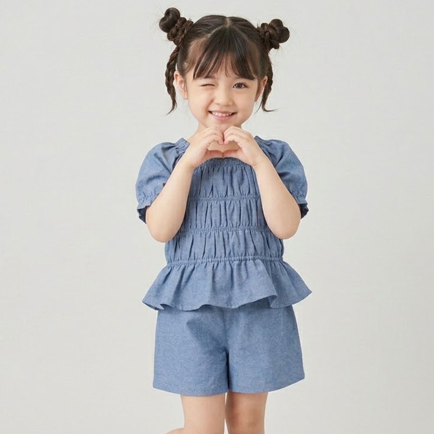 たっぷりギャザーセットアップ