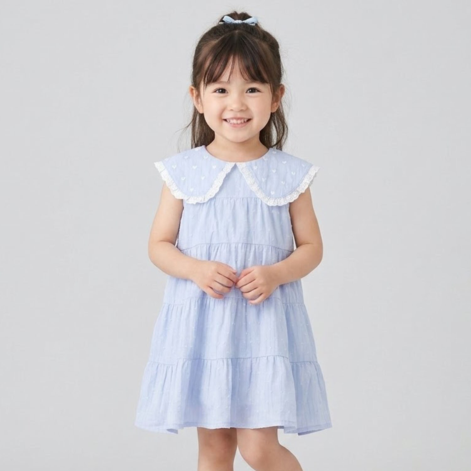 ビッグカラーワンピース