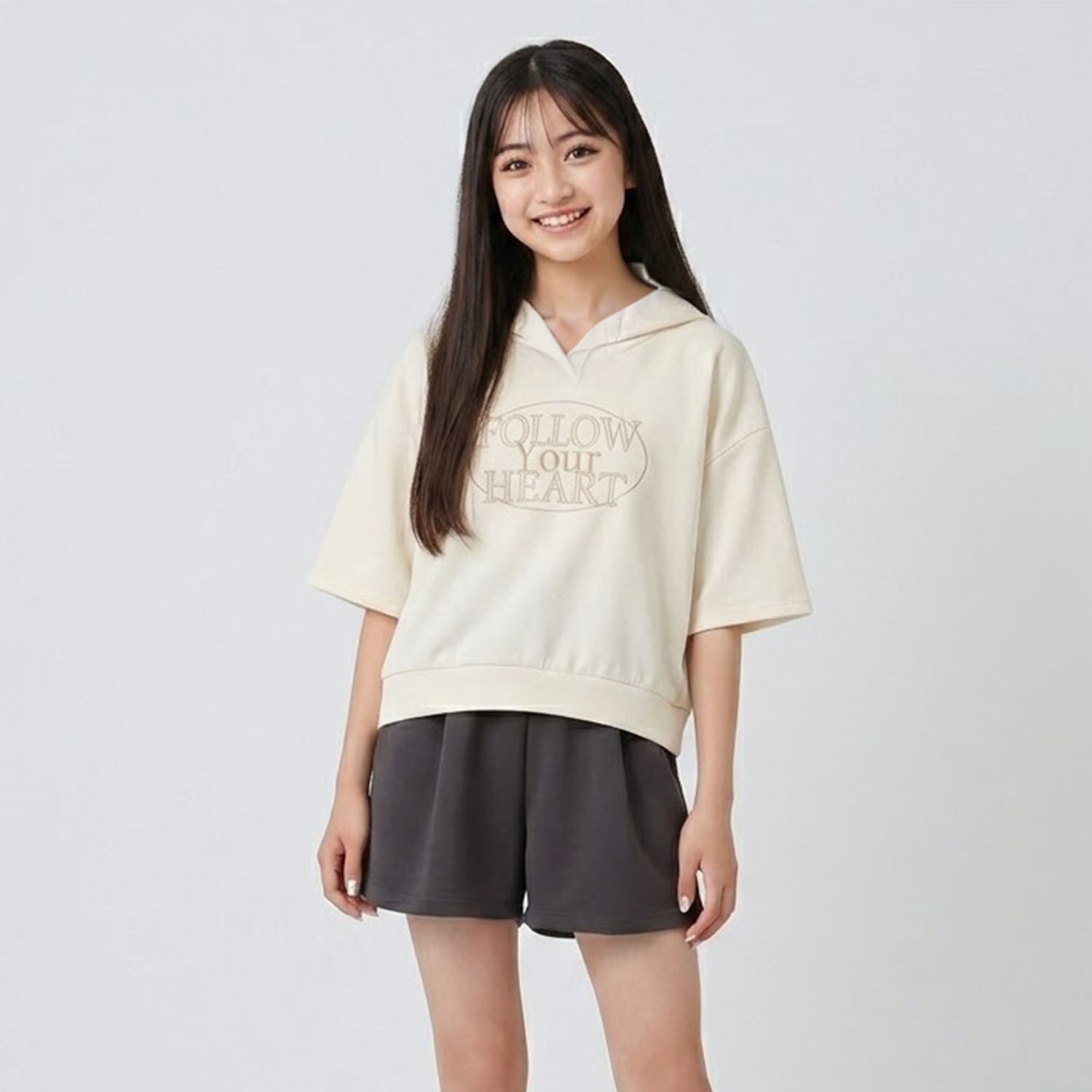 【milky coast】パーカー×ショートパンツセットアップ