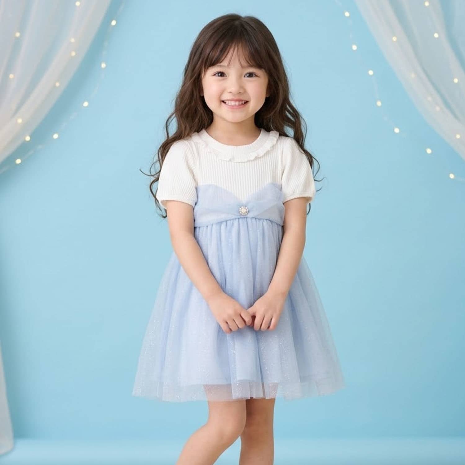 ラメチュールプリンセスドレスワンピース