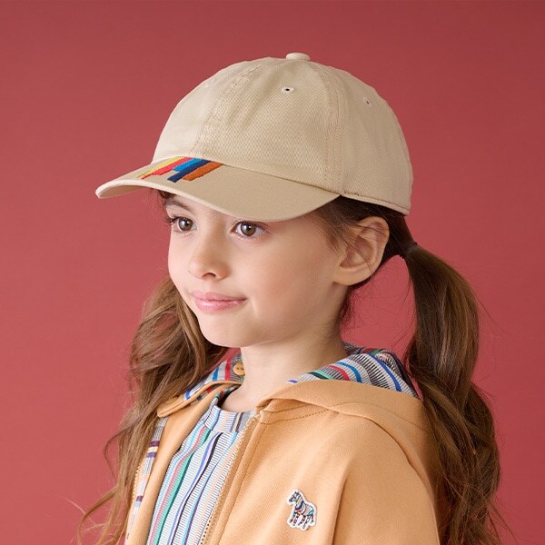 ペインテッドアーティストストライプキャップ