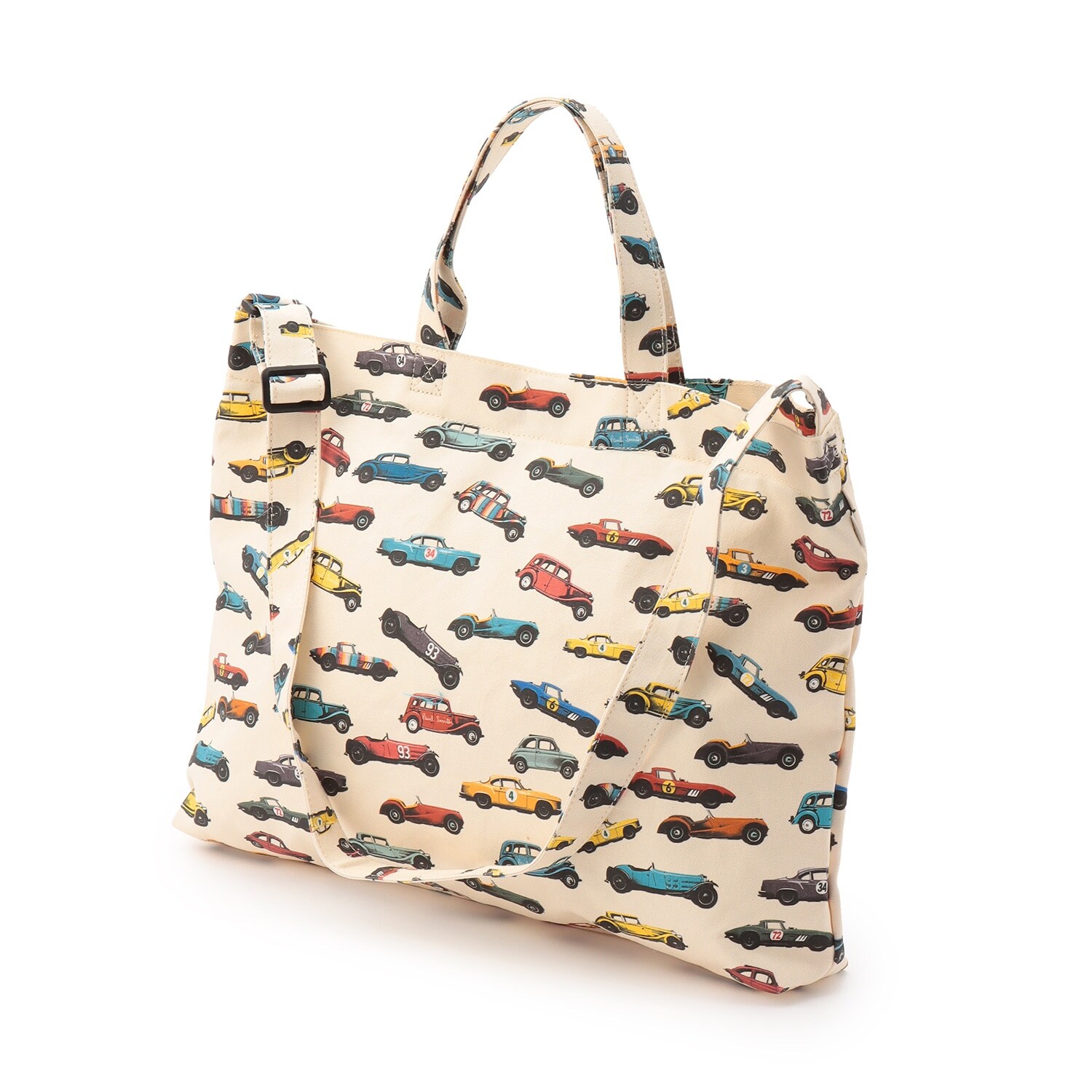 クラシックカー総柄レッスンバッグ