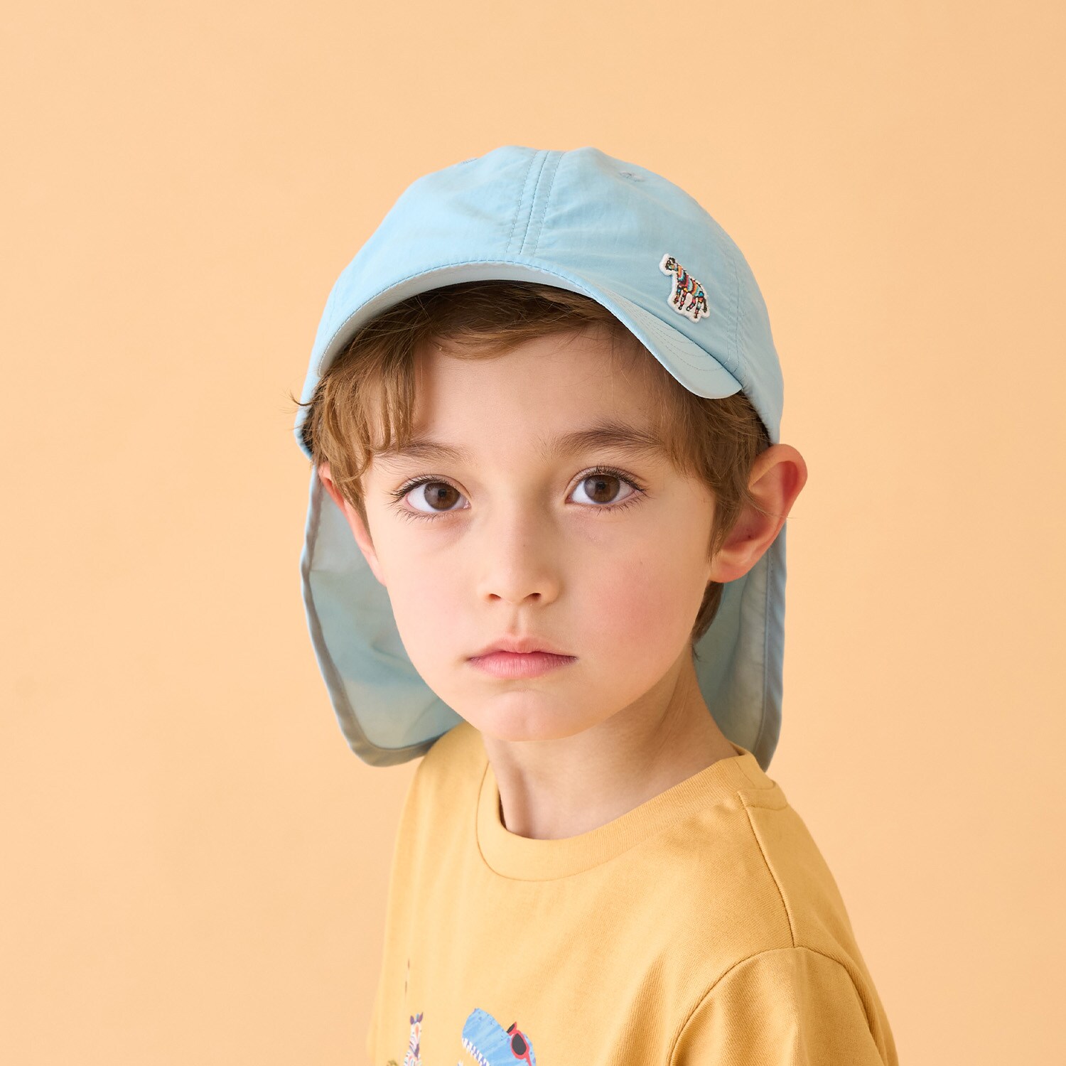 日除けつき2WAYキャップ