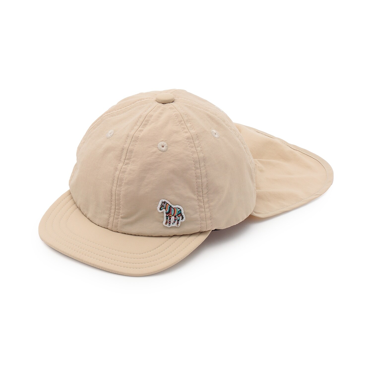 ベビー日除けつき2WAYキャップ