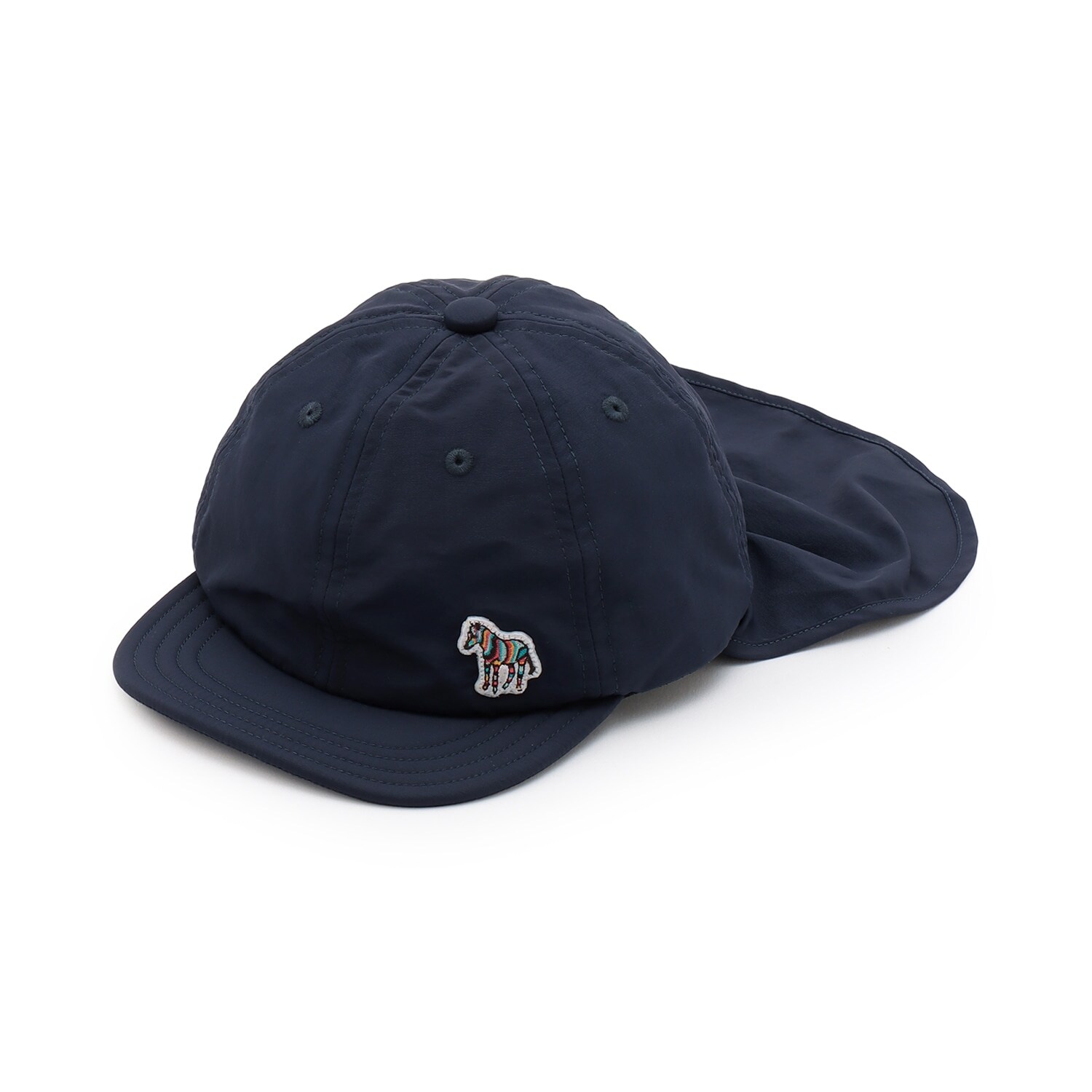 ベビー日除けつき2WAYキャップ