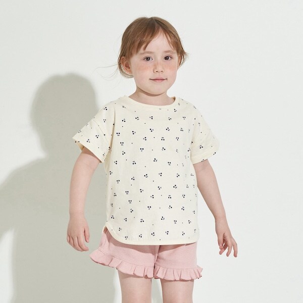 【デザートみたいなふわふわッフル】フリルフリルショートパンツ