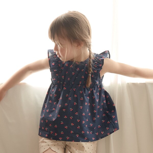 たっぷりギャザーチュニックトップス