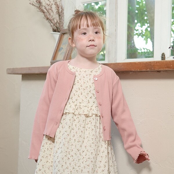 【万能アイテム】ふりふりメローテレコカーディガン