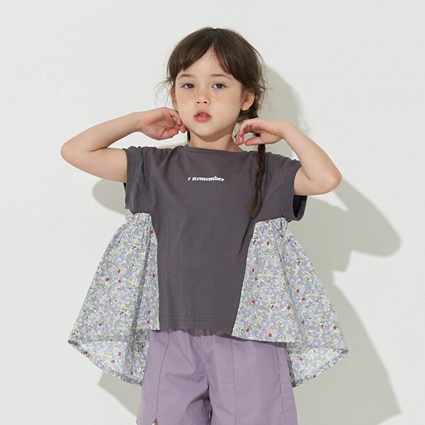 【型崩れしないやわらかコットン】選べる2パターンフェイクレイヤードデザインTシャツ